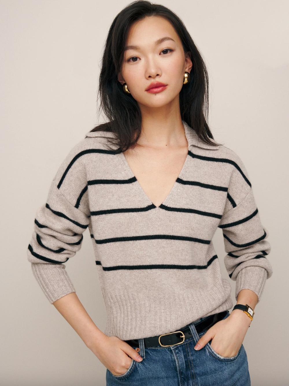 Reformation Cashmere Sweater